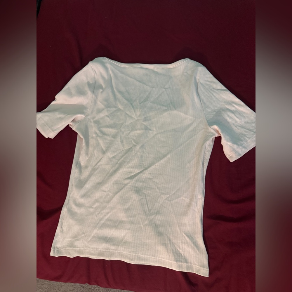 COS Baby Pink Women's Henley
